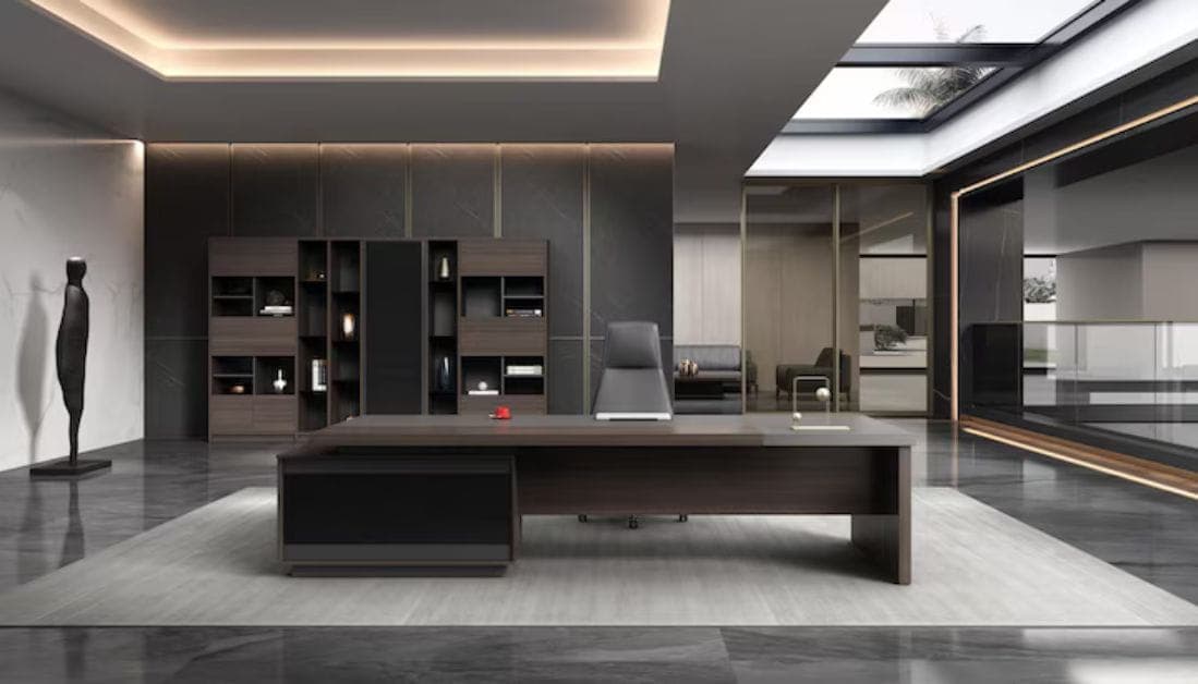 Modern Luxury CEO Office Design