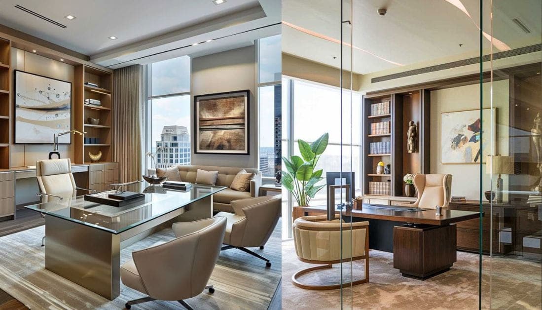 modern luxury ceo office design