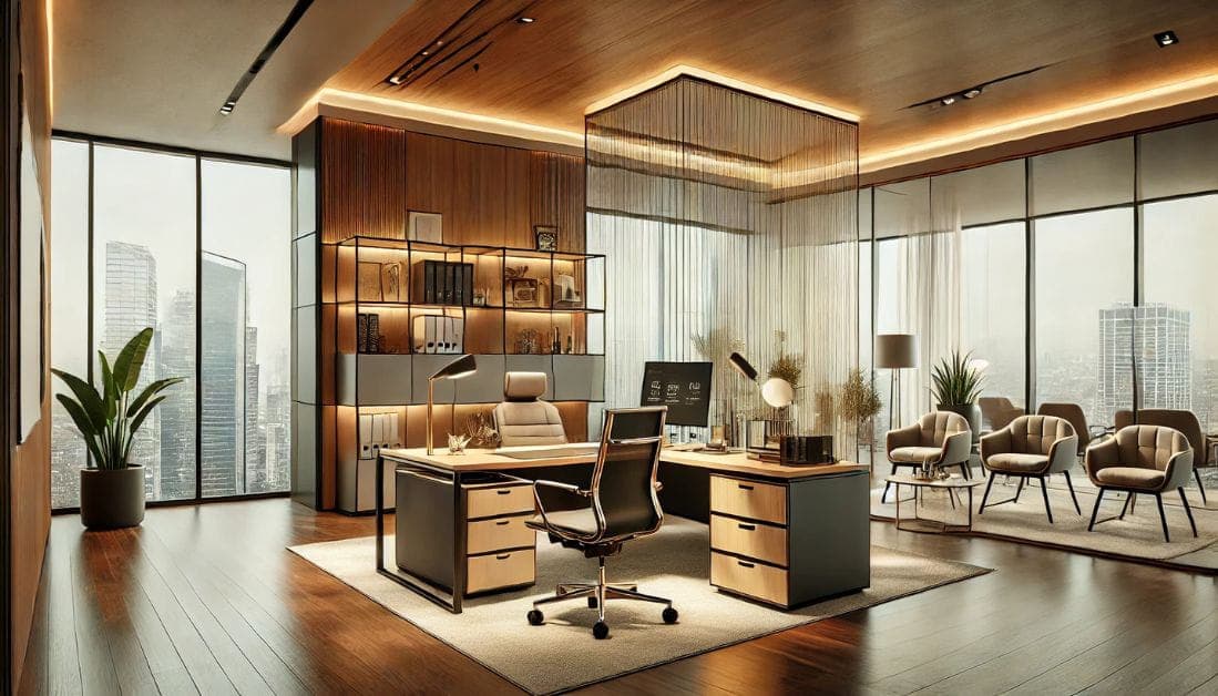 Luxury CEO Office Design in Mohali