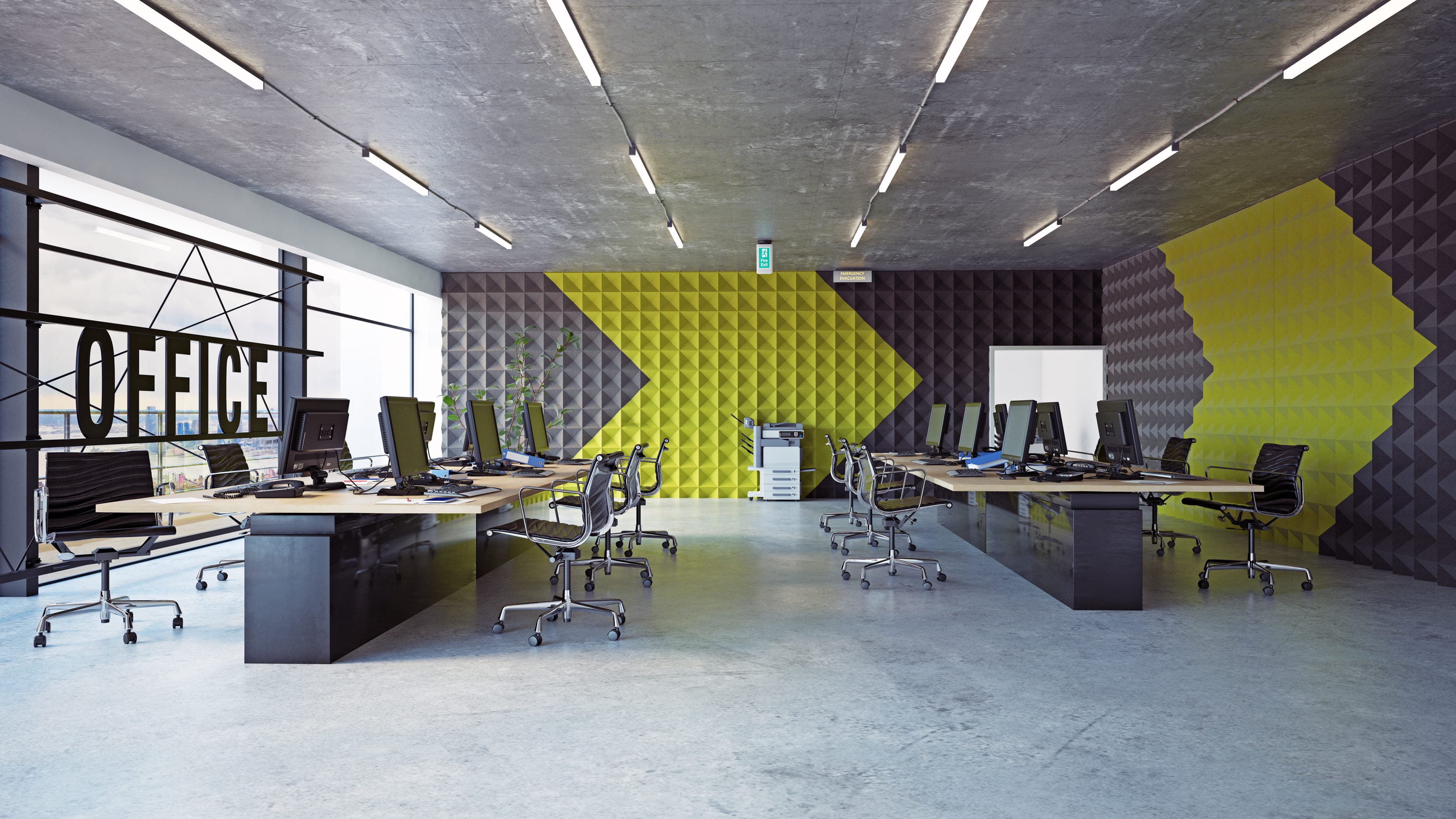 Modern Small Office Interior Design