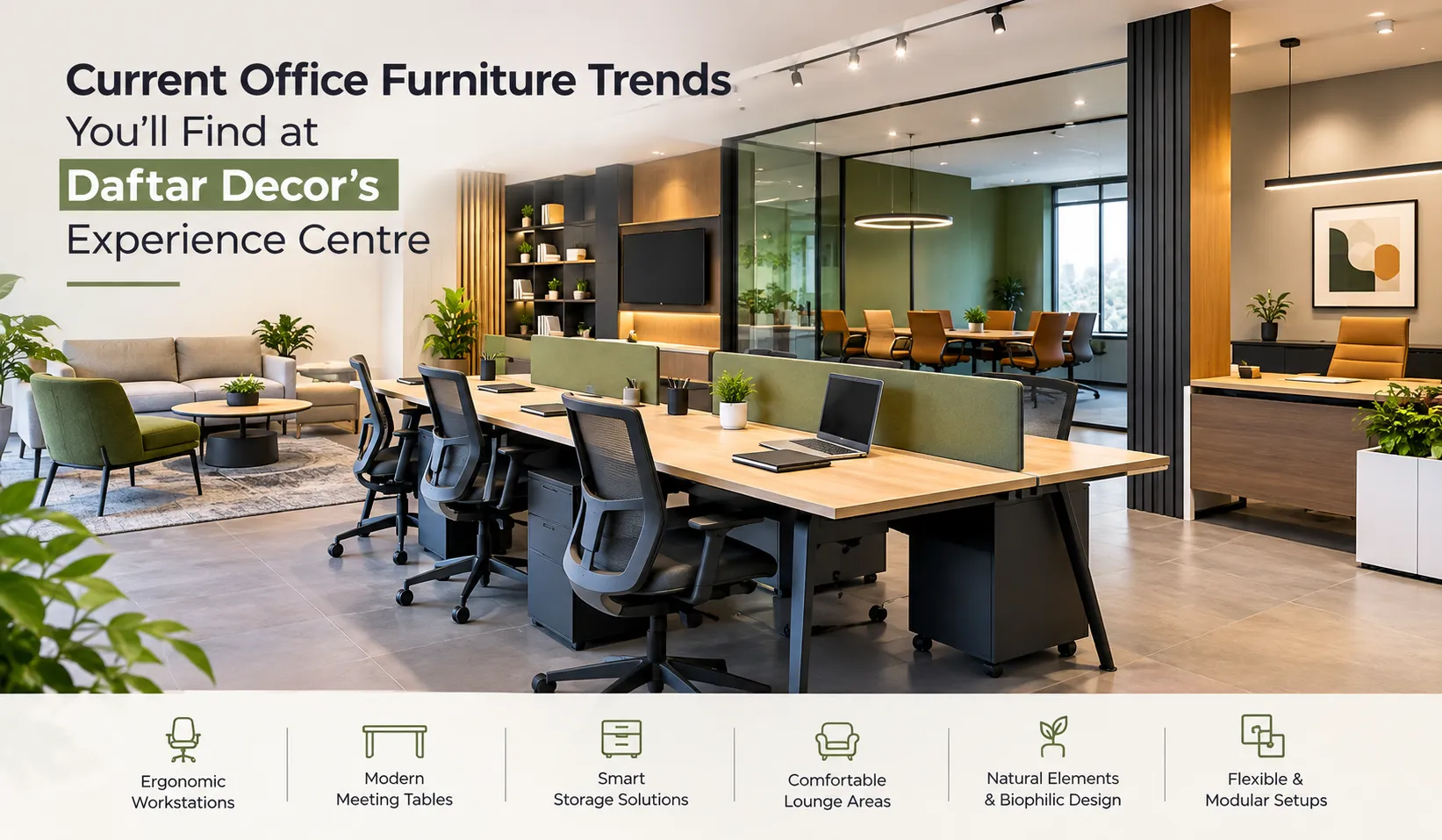 Modern Office Furniture Trends Showroom