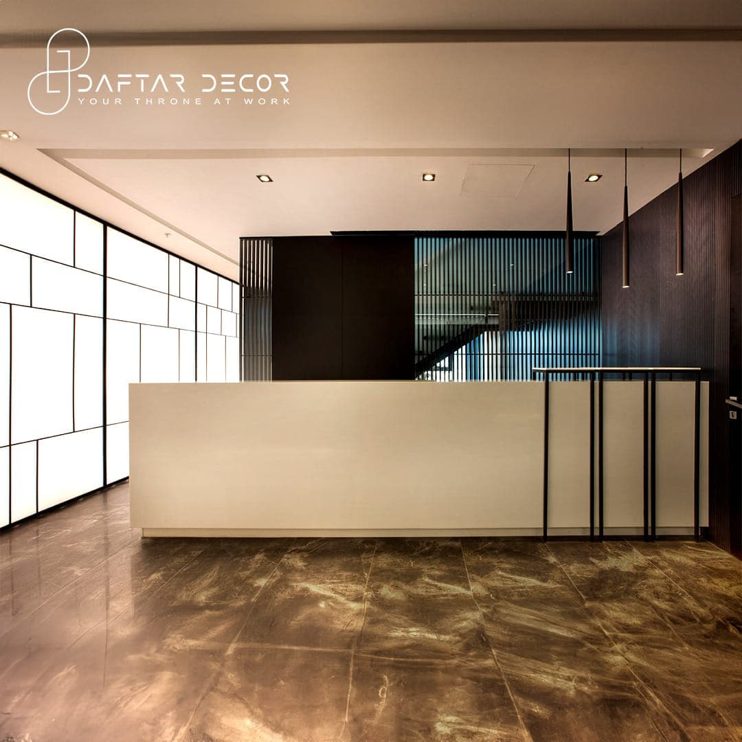 unique office entry design