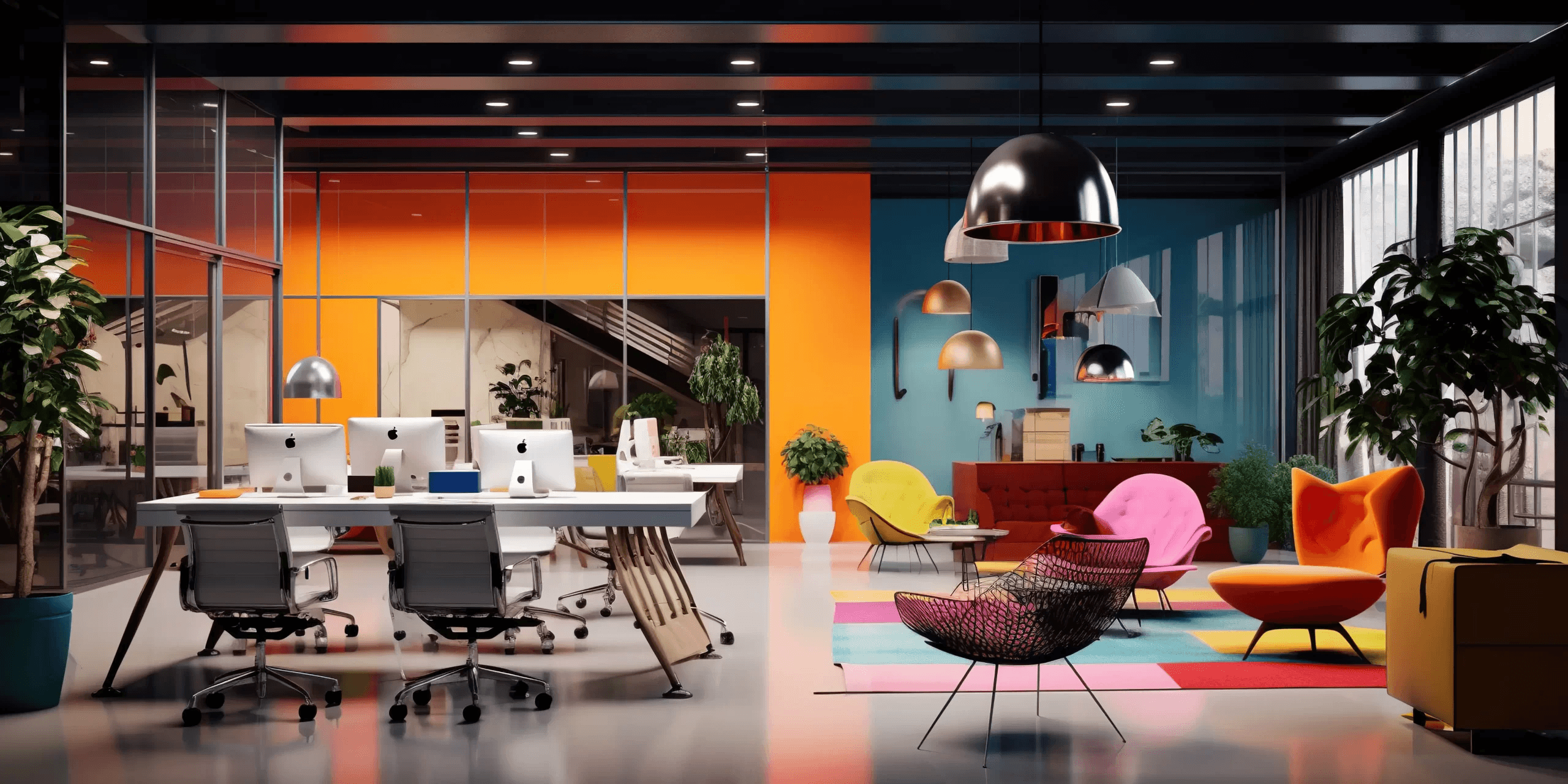 colorful-office-desks-chairs-are-neatly-arranged-there-is-nobody-sight-vibrant-atmosphere-awaits-hustle-bustle-busy-workday-generative-ai_3111-scaled