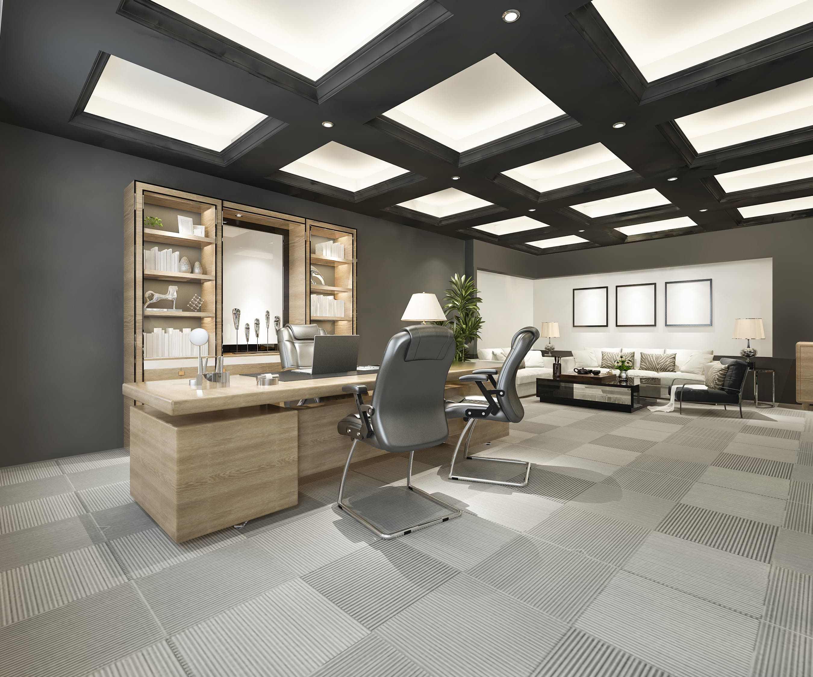 stylish office cabin