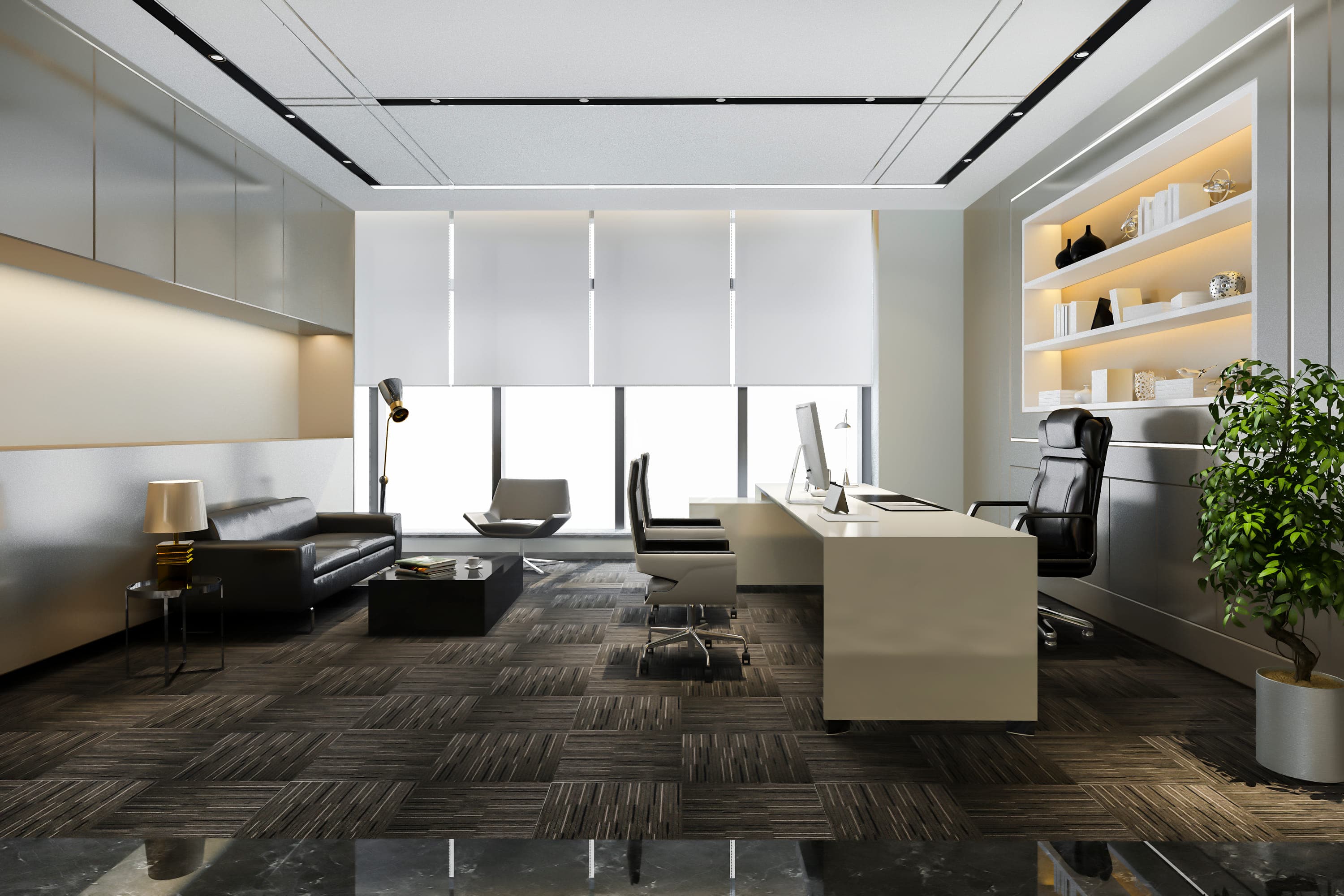 Creative office cabin design